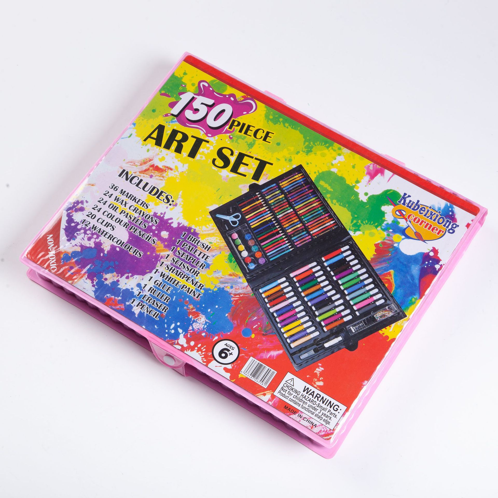 150 Art Crayons Painting Gift Box Set Watercolor Pen Set