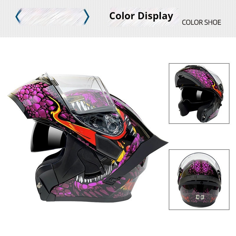Personalized Big Tail Knight Safety Four Seasons Universal Helmet
