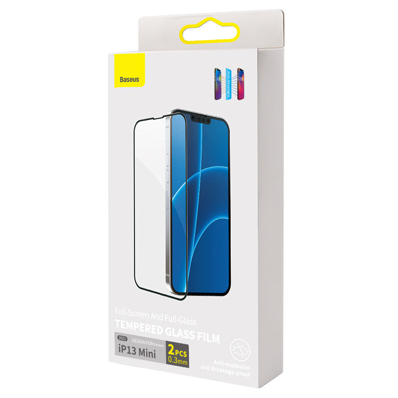 0.3mm Full Screen Full Glass Anti Blue Light Tempered Film For IP 5.4 Inch Model