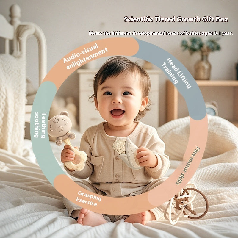 Baby Gift For One-month-old Baby Meeting Gift Box Supplies Early Education To 3 Months 6