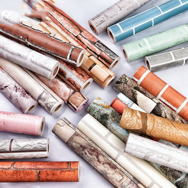 Self-pasted Refurbished Wallpaper Waterproof Three-dimensional Printing