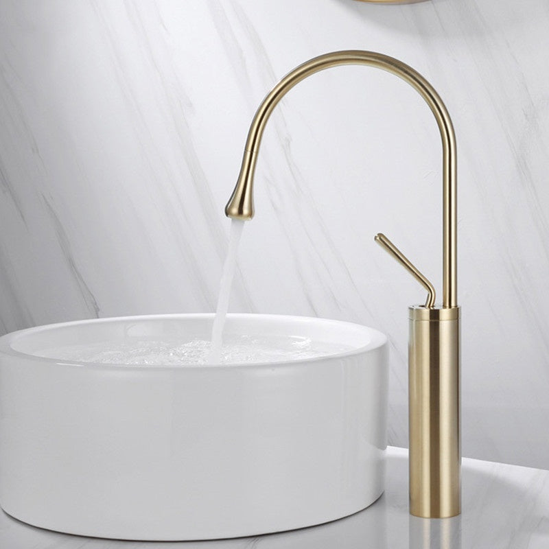 Bathroom Cabinet Rotating Table Hot And Cold Basin Faucet