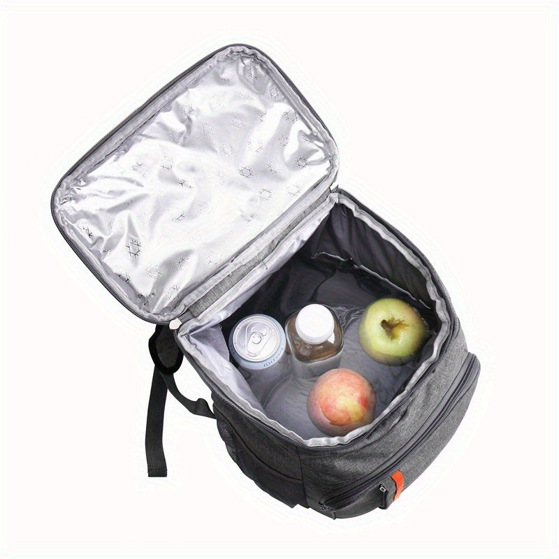 Sac à bandoulière multifonctionnel de sport, Sac isotherme, Sac à dos isotherme pique-nique extérieur, Sac de glace à bandoulière étanche
