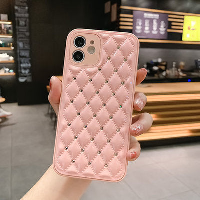 All-inclusive Anti-drop Protective Cover For Mobile Phone Case With Diamond Small Fragrance