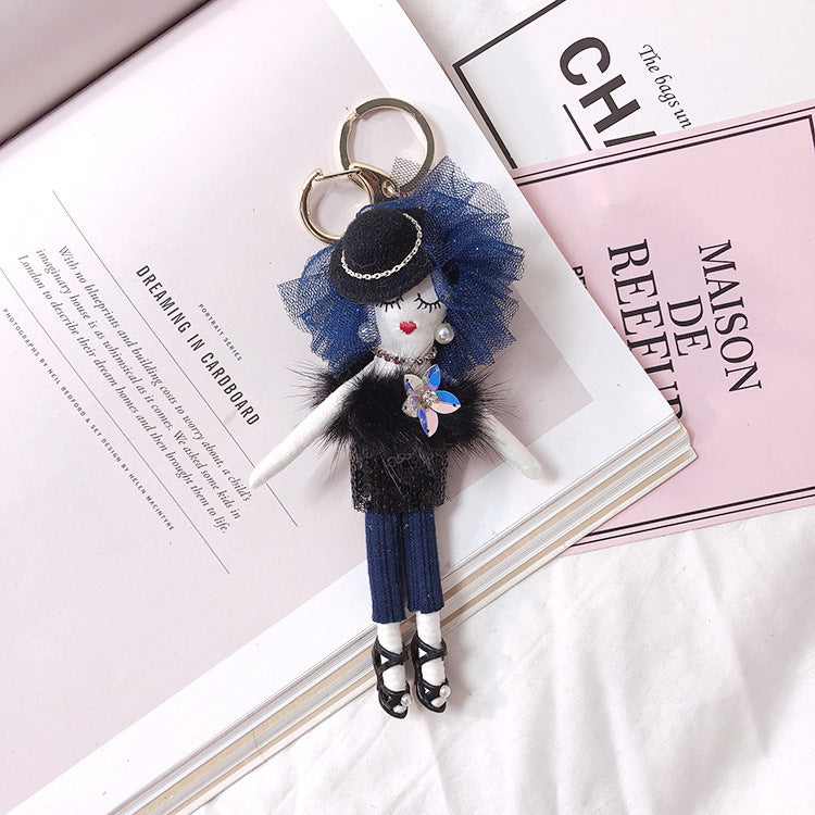 Girl Heart Doll Keychain Accessories