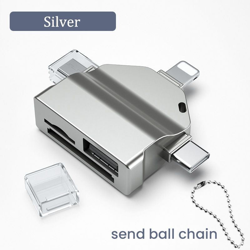 Minimalist All-in-one Universal Card Reader Adapter
