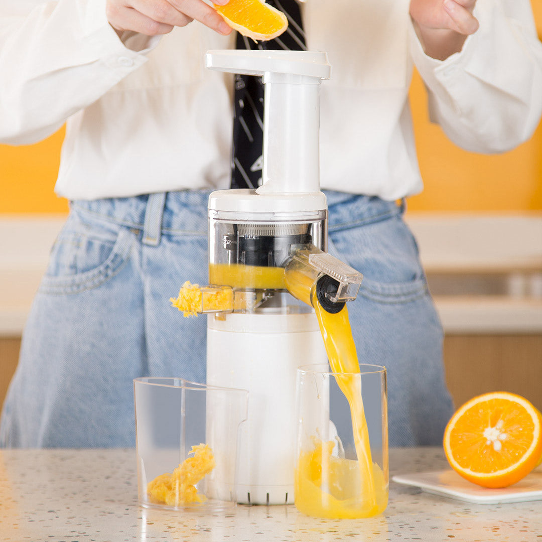 Extracteur de jus ménager électrique MINI Machine à jus de fruits avec séparation de la pulpe