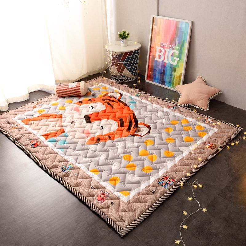 Cartoon Cotton Thickened Children's Play Mat Folding