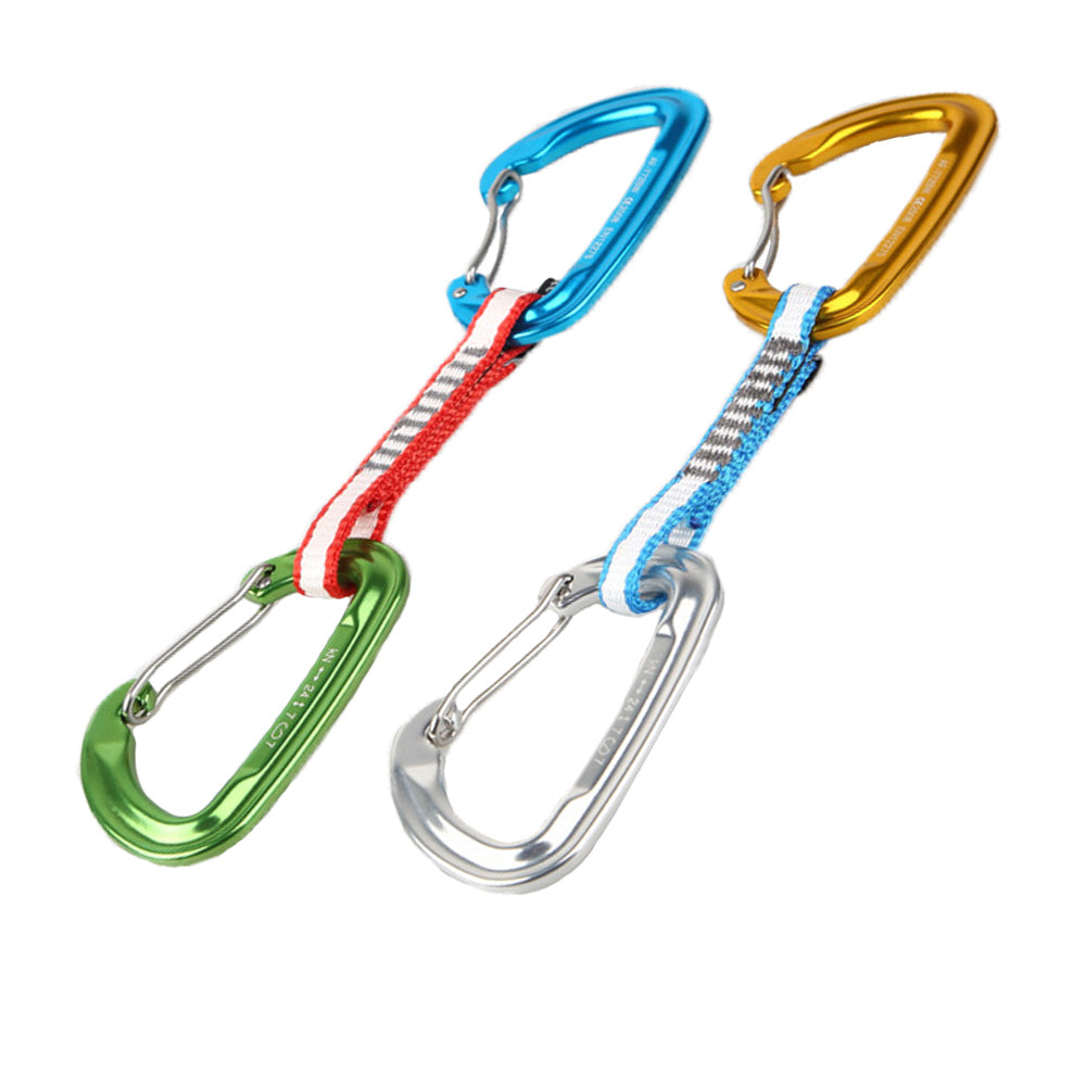 Climbing Fast Hanging Carabiner Main Lock Straight
