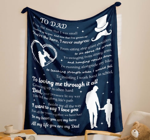 INS Printed Flannel Blanket Office Nap Shawl Blanket Single Small Square Blanket