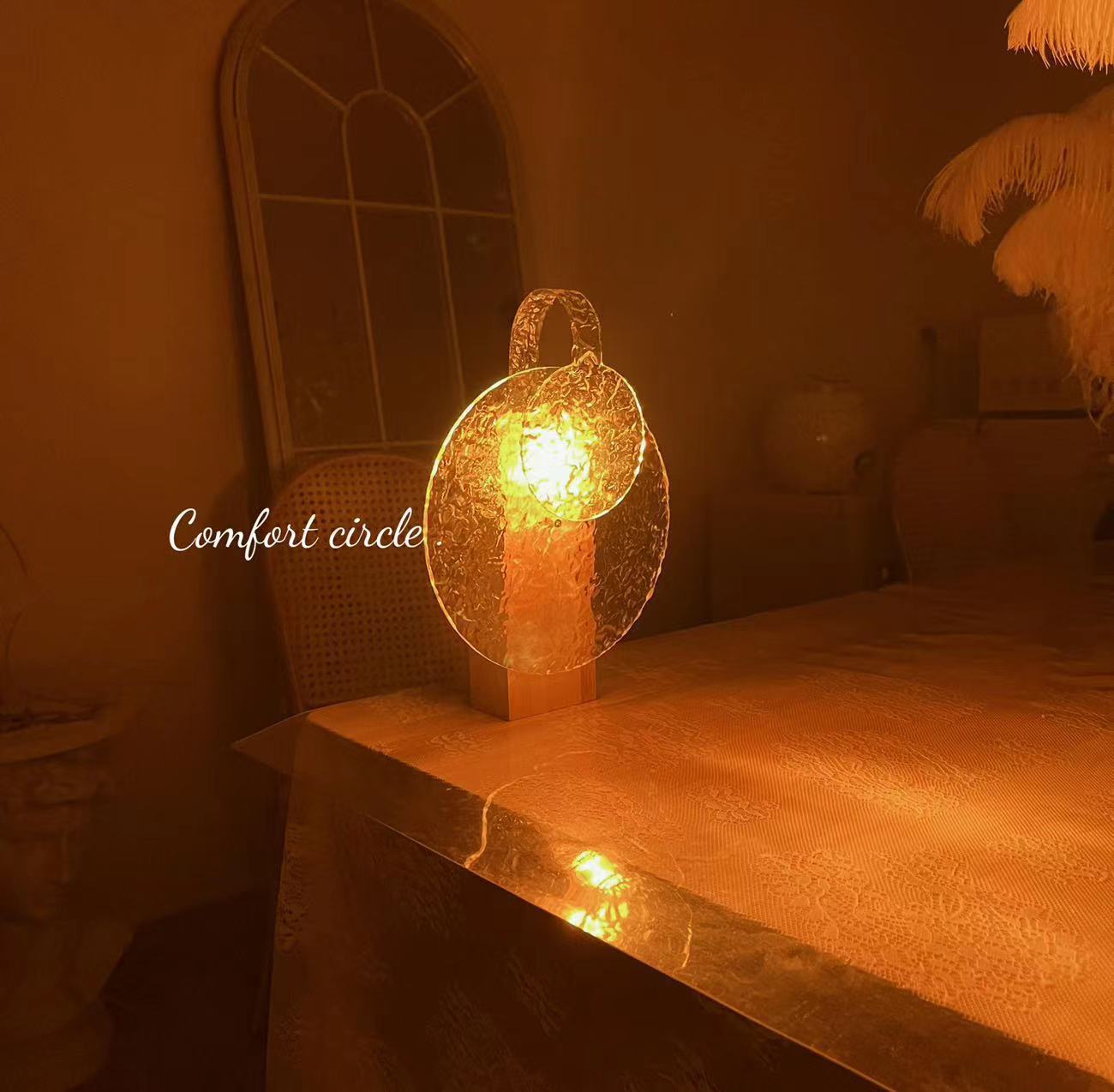 Rotating Ripple Light And Shadow Atmosphere Lamp