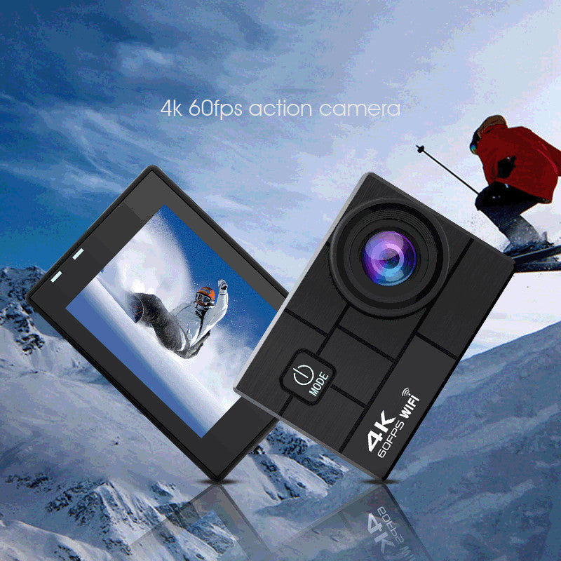 Outdoor Waterproof 4K Sports Anti-shake With WiFi Video Remote Control Camera