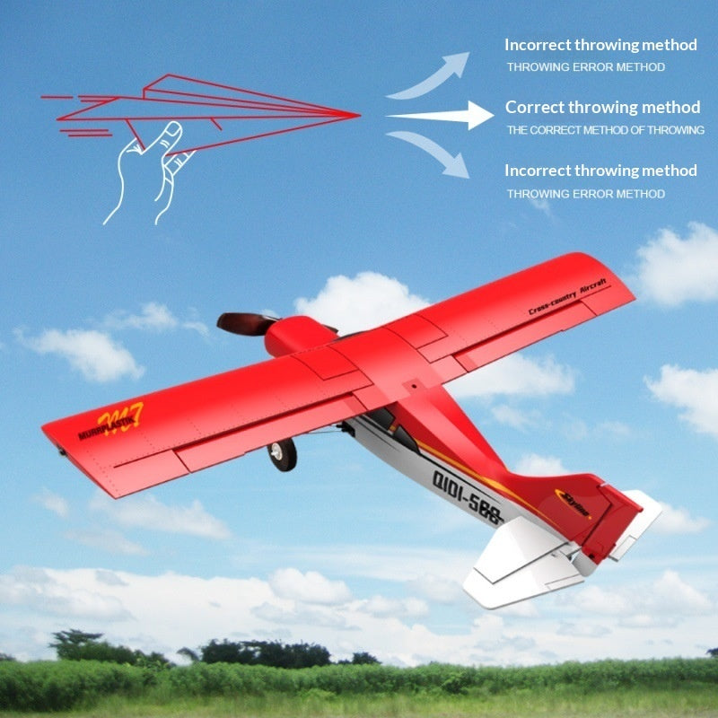 Electric Remote-controlled Foam Airplane Model Toy