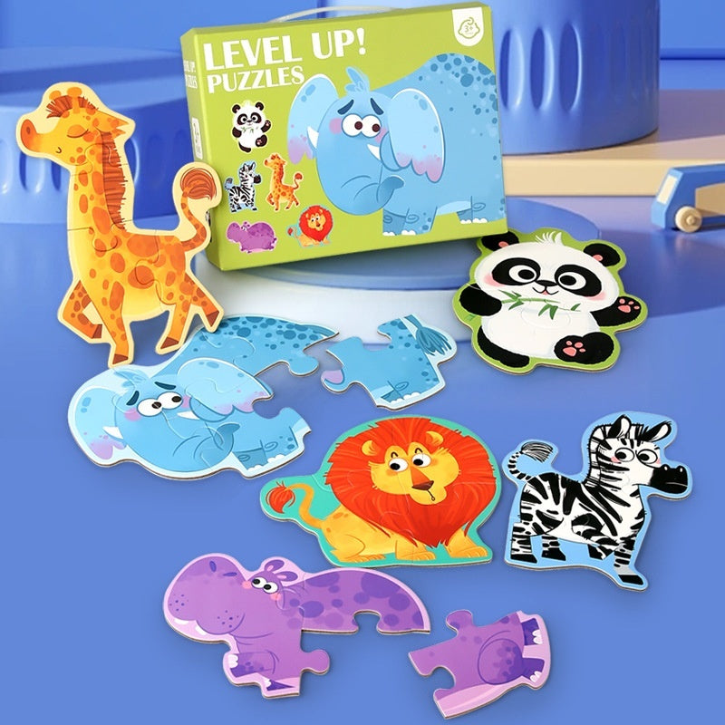 Portable Gift Box Puzzle Children Education Baby Boys And Girls Toys Puzzle Gift Box
