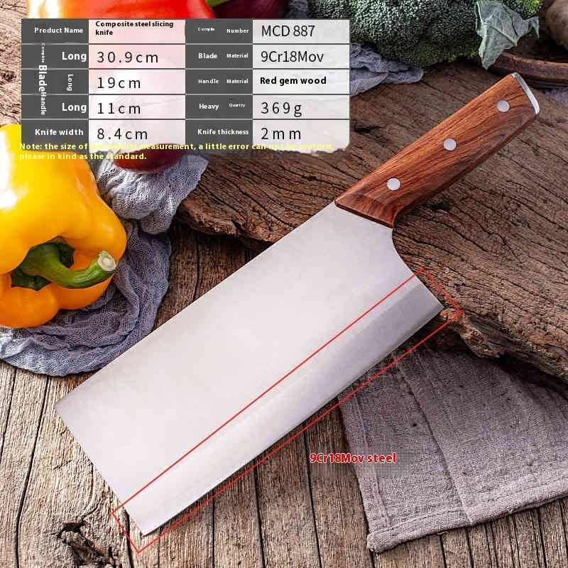 Powder Steel Slicing Knife Household High Hardness Kitchen