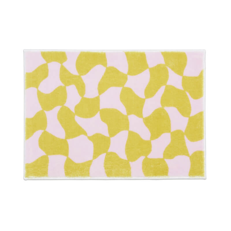 New Cute Girl Plush Small Floor Mat