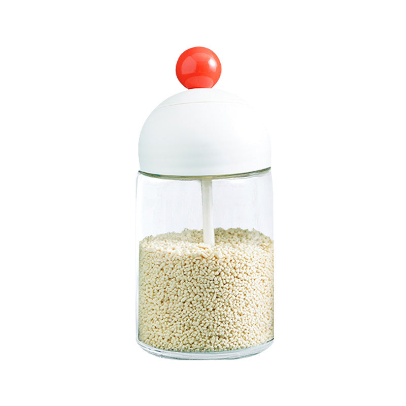 Sealed Moisture-proof Seasoning Jar Glass Seasoning Bottle