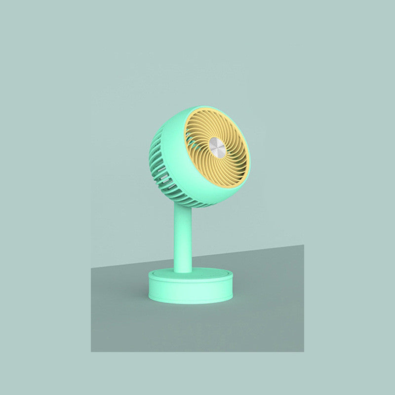 Portable Desktop Small Fan Desktop Mini Silent Rechargeable