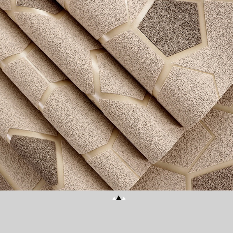 Modern Minimalist TV Background Wall Deerskin Wallpaper