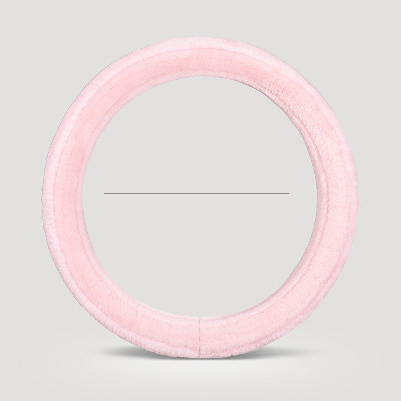 New Fashionable Rabbit Fleece For Automobile Steering Wheel Cover
