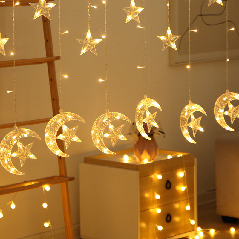 Led Decorative Light String Ins Net Red Creative Star Curtain Light