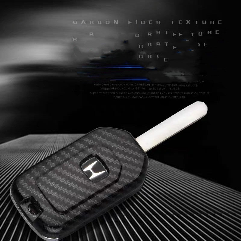 Jade Carbon Fiber Car Key Bag