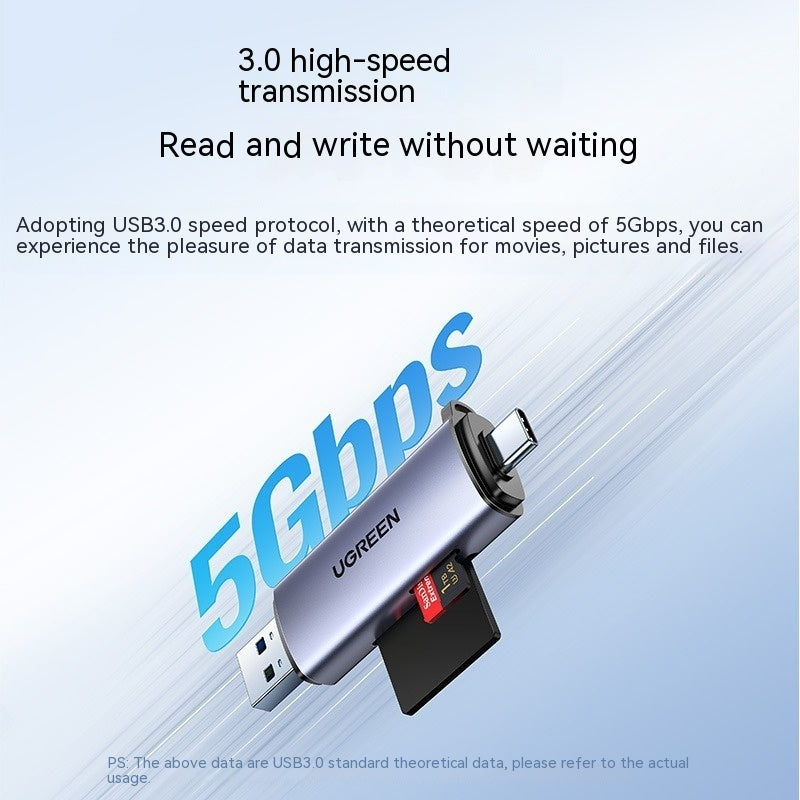 Card Reader Usb30 High-speed Multi-function In One