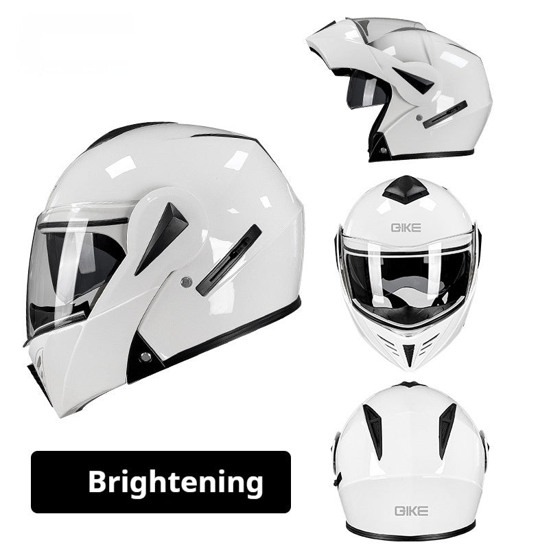 Casque de moto de sécurité hivernal pour hommes et femmes