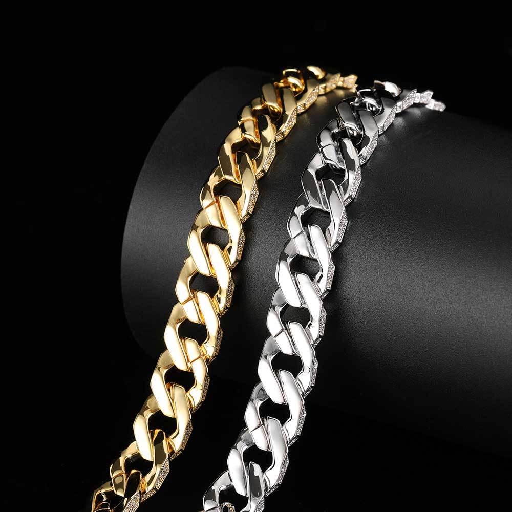 Hip Hop SMFK Galaxy Necklace 12mm Single Marquise