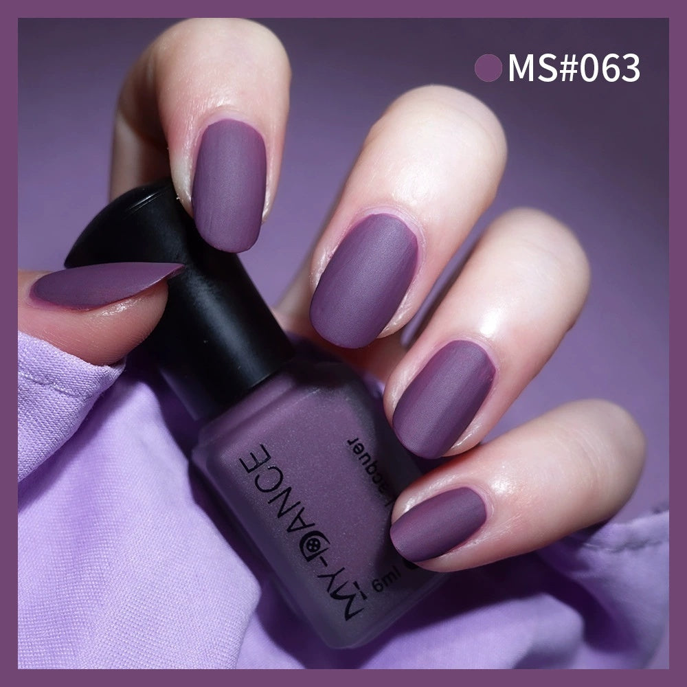 No Bake Velvet Matte Scrub Nail Polish