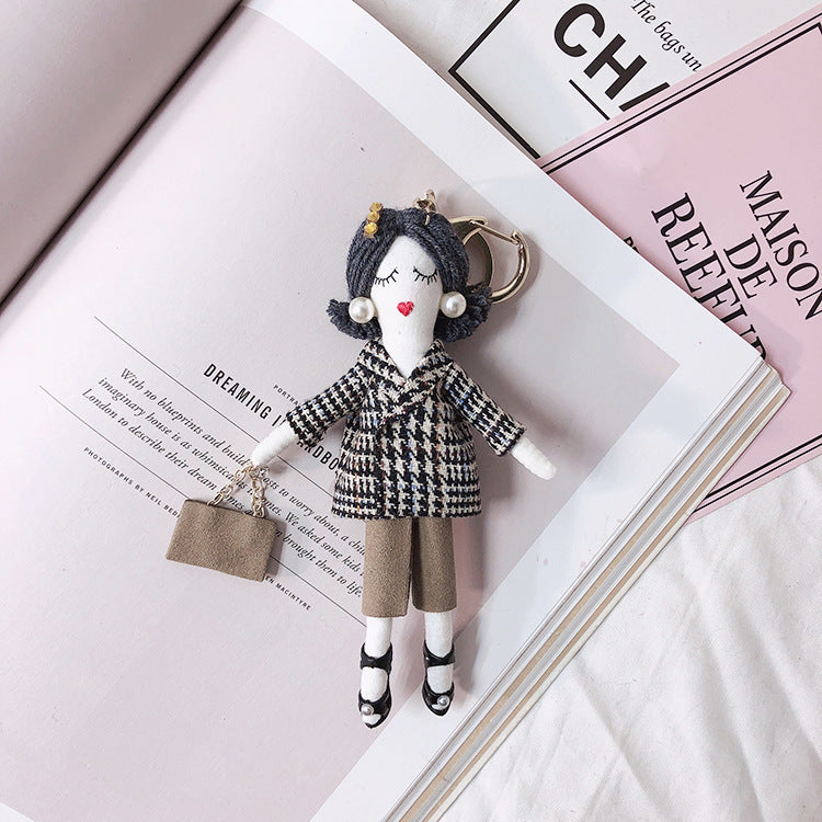 Girl Heart Doll Keychain Accessories