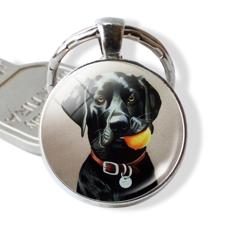 Fashion Personality Time Gem Creative Keychain