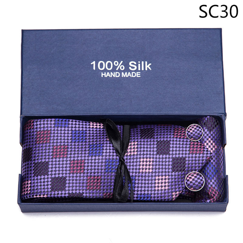 Men's Tie Gift Box Set Group Business Formal
