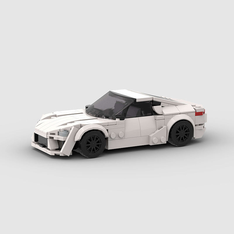 Children's DIY Sports Car Building Blocks Educational Assembled Toys