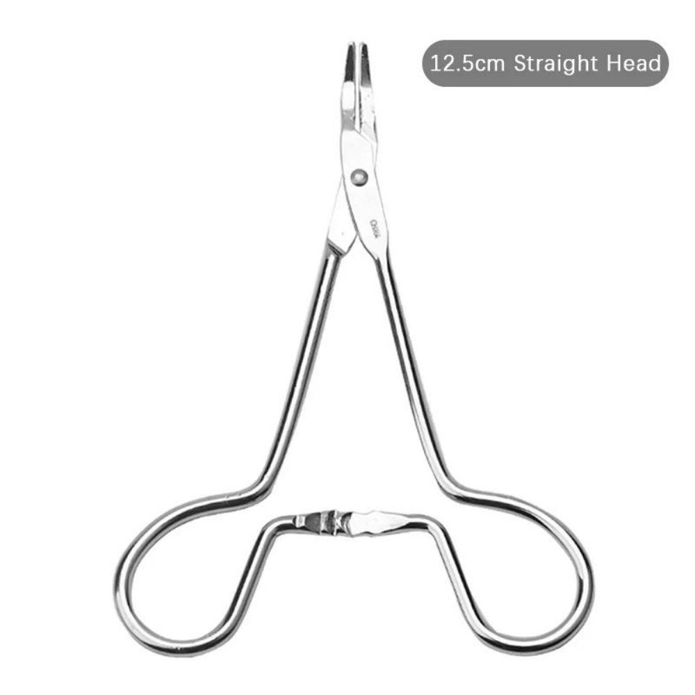 Pet Cat Dog Tweezers Hemostasis And Hair Removal Ear Cleaning Tweezers Needle Seat For Pet Hair Cleaning Ear Tweezers