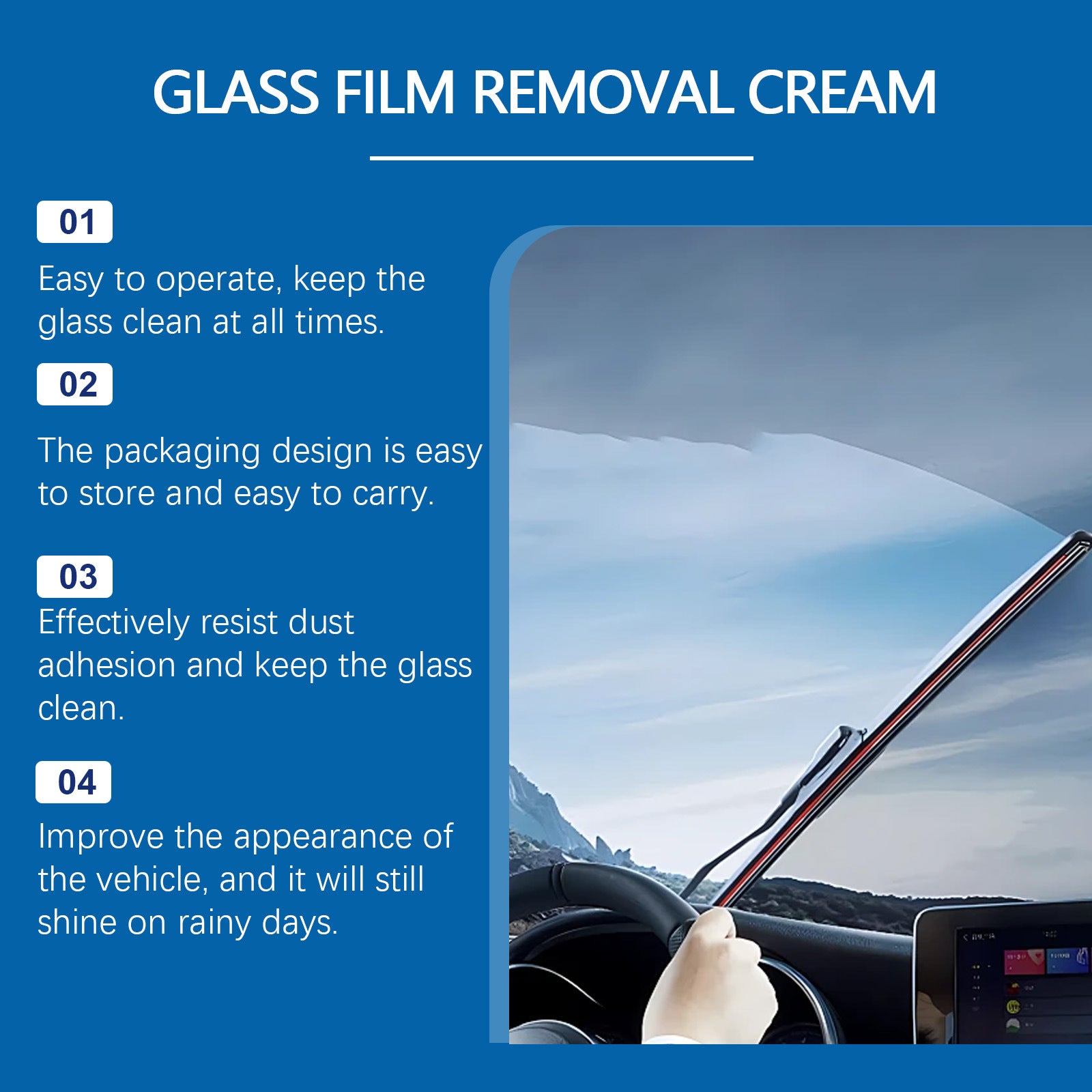 Car Glass Oil Film Cleaner