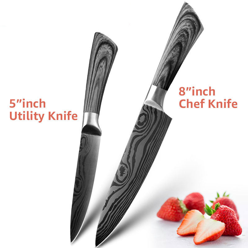 Stainless Steel Slicing Knife Cleaver Kitchen