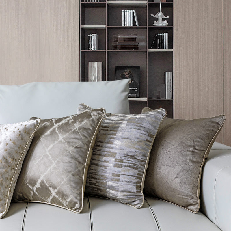 Modern Simple Jacquard Sofa Pillow