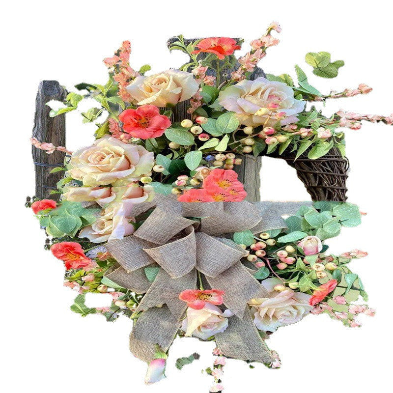 Roses Grapes Mother's Day Wreath Gift
