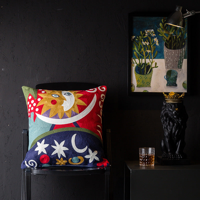 Abstract wind pillowcase