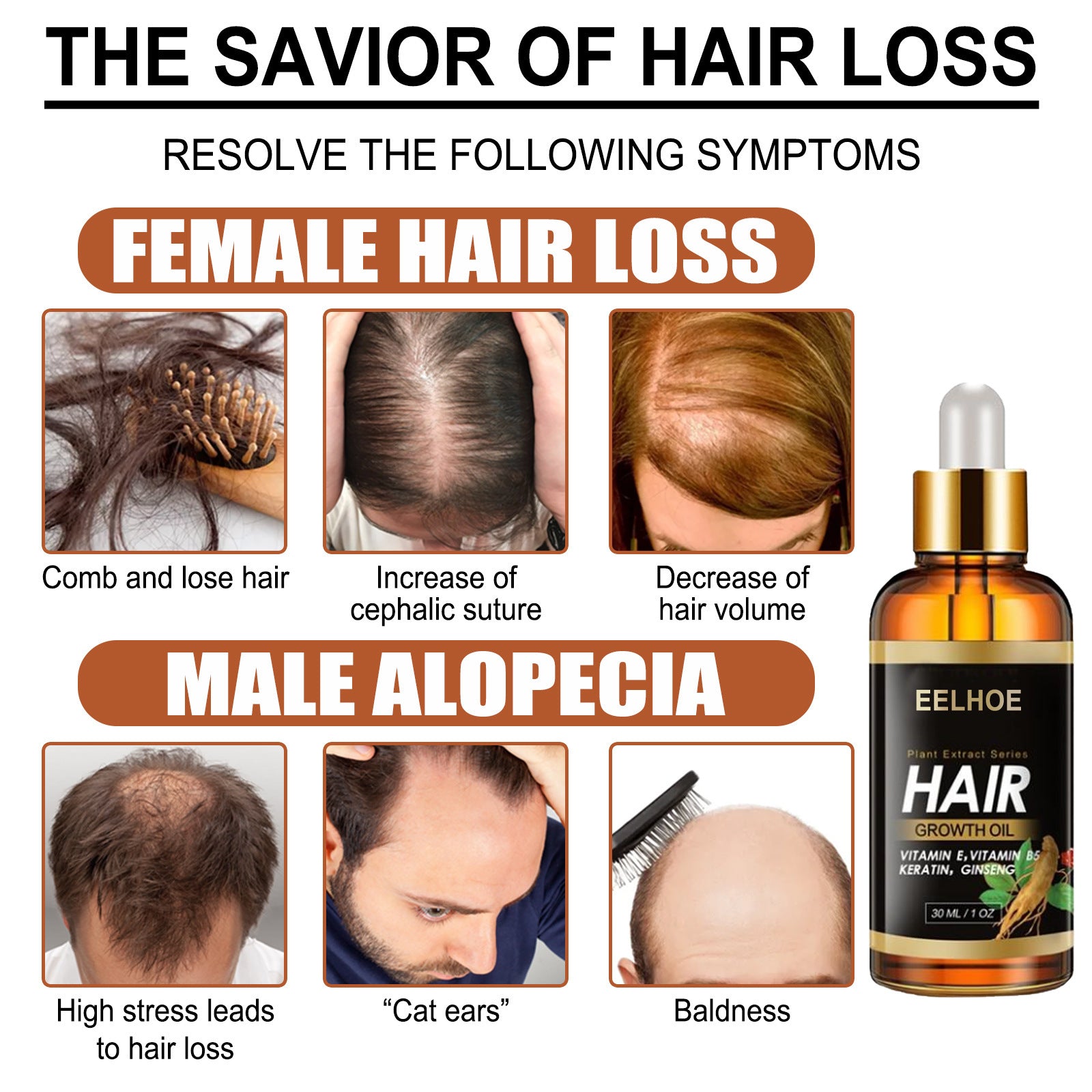 EELHOE Huile Essentielle Végétale pour Cheveux Coiffure Soin des Cheveux Huile Essentielle Cheveux Forts Réduire la Chute des Cheveux Cheveux Cassants Huile Essentielle Soin des Cheveux