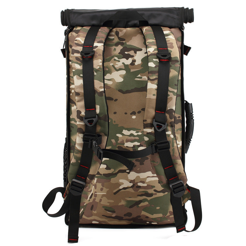 Waterproof large capacity men's travel bag with lock