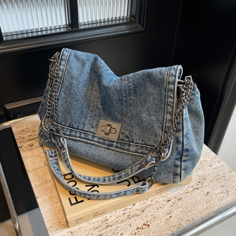 Summer New Fashion Chain Bag Large Capacity Shoulder Messenger Bag