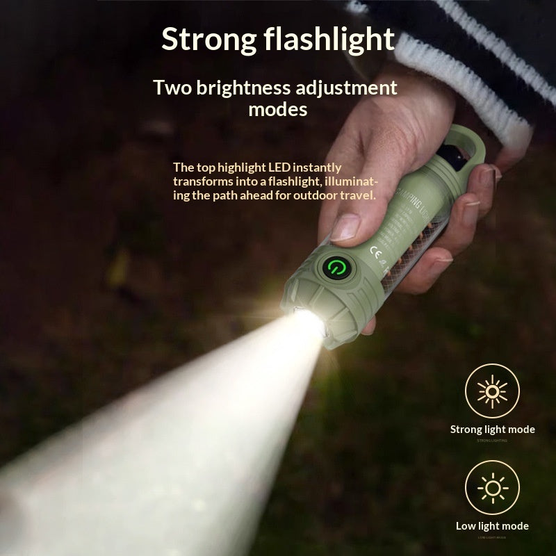 Portable Multi-Source Outdoor Camping Light