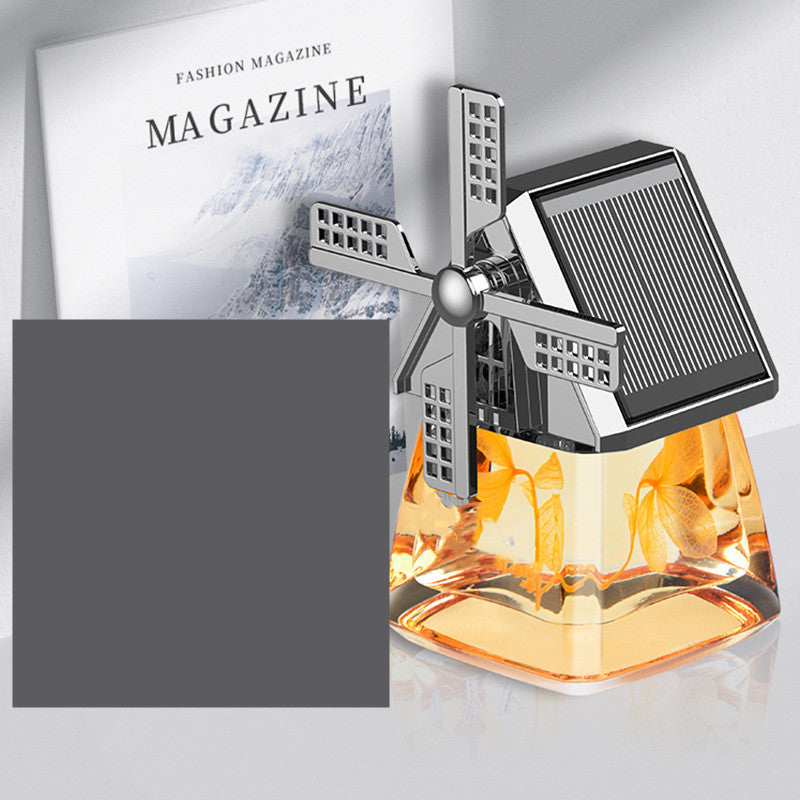 Fragrance Long-lasting Light Perfume Solar Windmill Ornaments