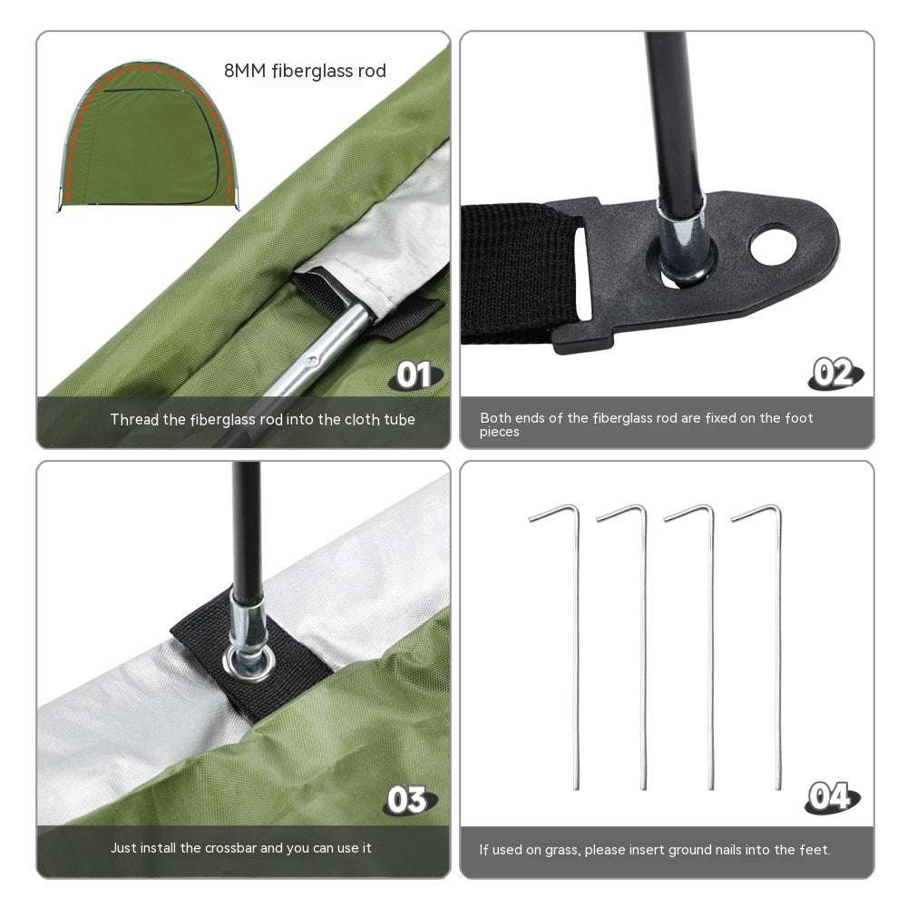 Bicycle Tent Storage Room Convenient