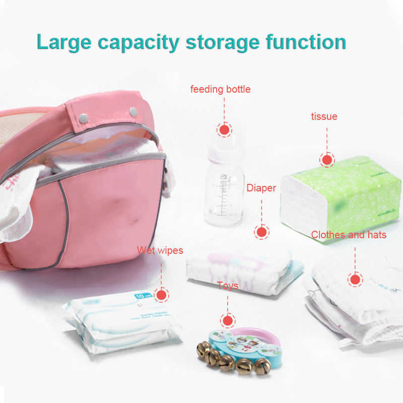 Pure Cotton Baby Multifunctional Back Belt Waist Stool