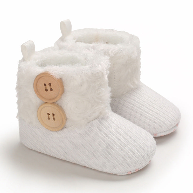 Thermal Soft Soled Men And Women Baby Toddler Shoes