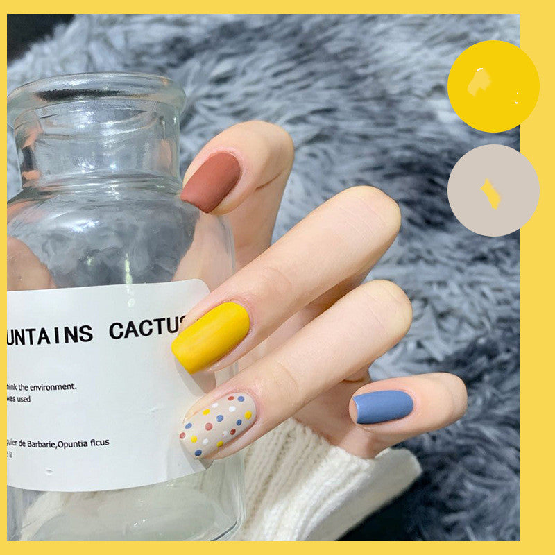 Water-based Matte Nail Polish Autumn And Winter Color Matte Matte Texture