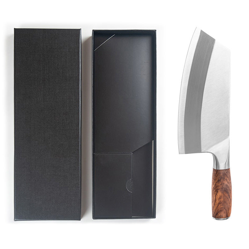 Household Wooden Handle Slicing Stainless Steel Kitchen Knife Chef's Special Tool